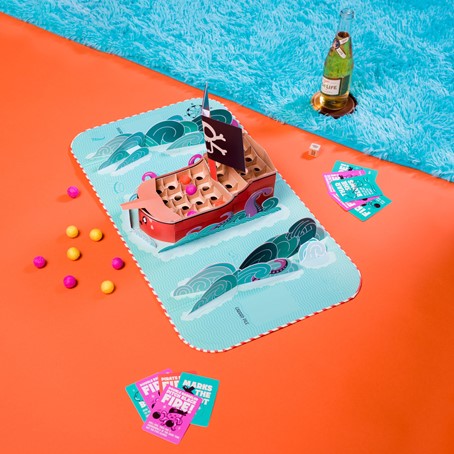 Echt leuke spellen zijn gemaakt van vouwkarton